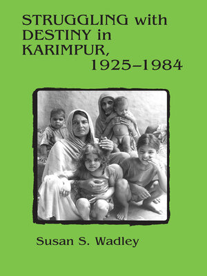 cover image of Struggling with Destiny in Karimpur, 1925-1984